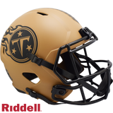 Tennessee Titans Helmet Riddell Replica Full Size Speed Style Salute To Service 2023-0