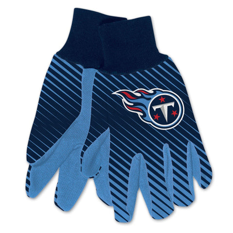 Tennessee Titans Two Tone Adult Size Gloves-0