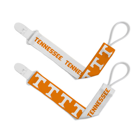 Tennessee Volunteers Pacifier Clips 2 Pack-0