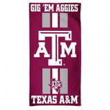 Texas A&M Aggies Towel 30x60 Beach Style - Team Fan Cave