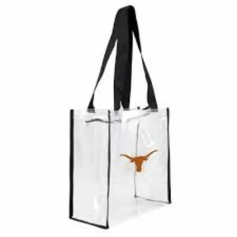 Texas Longhorns Tote Clear Square Stadium-0