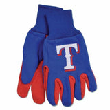 Texas Rangers Two Tone Gloves - Adult Size - Special Order