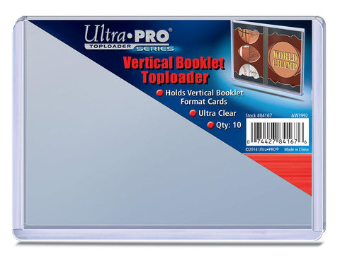 Top Loader Booklet - Vertical - (10 per pack)