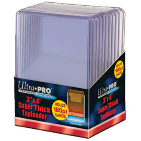 Toploader - 3x4 180PT Clear (10 per pack)