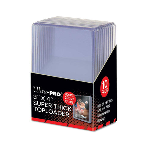 Toploader - 3x4 200pt Thick (10 per pack)