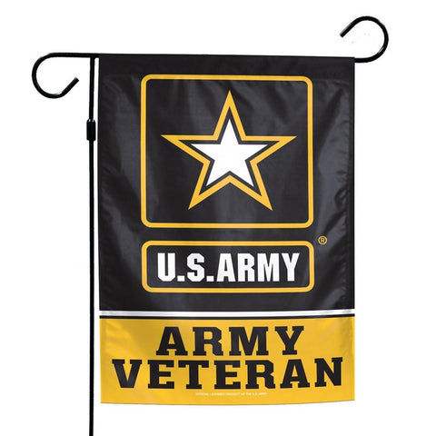 US Army Flag 12x18 Garden Style 2 Sided Veteran Design Special Order