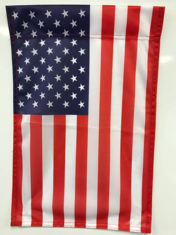 USA Flag 12x18 Garden Style - Team Fan Cave