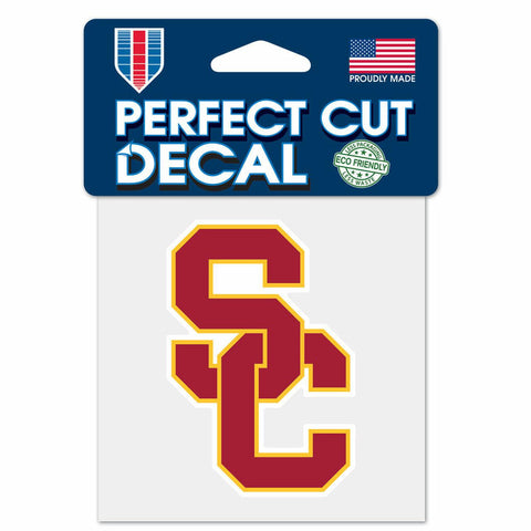 USC Trojans Decal 4x4 Perfect Cut Color