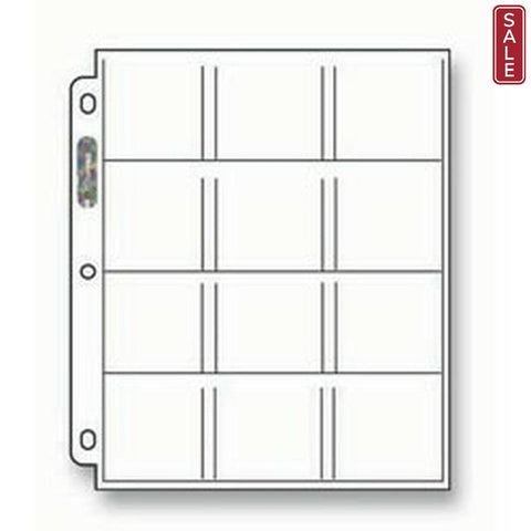 Ultra Pro 12-Pocket Pages 212D (100ct)