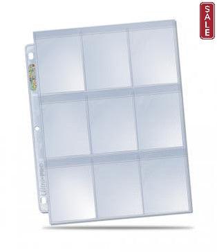 Ultra Pro 9-Pocket Secure Pages (100ct)