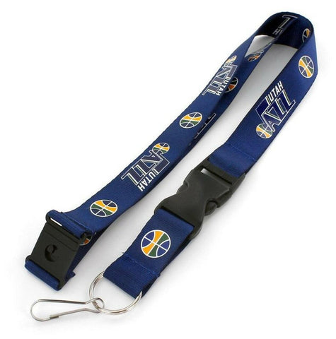 Utah Jazz Lanyard Blue - Special Order