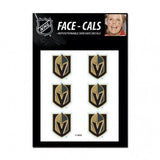 Vegas Golden Knights Tattoo Face Cals - Team Fan Cave