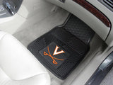 Virginia Cavaliers Car Mats Heavy Duty 2 Piece Vinyl - Special Order