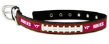 Virginia Tech Hokies Classic Leather Large Football Collar - Team Fan Cave