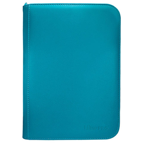 Vivid 4 Pocket Zippered PRO-Binder Teal