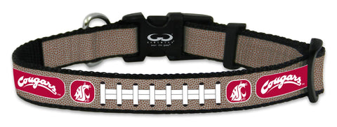 Washington State Cougars Reflective Small Football Collar - Team Fan Cave