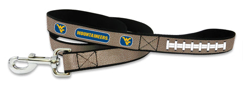 West Virginia Mountaineers Reflective Football Leash - S - Team Fan Cave