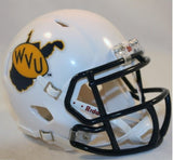 West Virginia Mountaineers Speed Mini Helmet with Throwback Logo-0