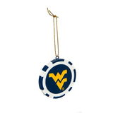 West Virginia Moutaineers Ornament Game Chip Special Order - Team Fan Cave