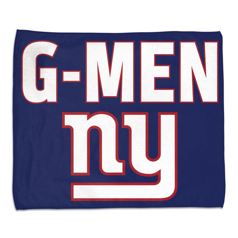 New York Giants Towel 15x18 Rally Style Full Color-0