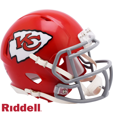 Kansas City Chiefs Helmet Riddell Replica Mini Speed Style 1963-1973 T/B-0