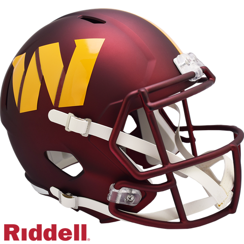 Washington Commanders Helmet Riddell Replica Full Size Speed Style-0