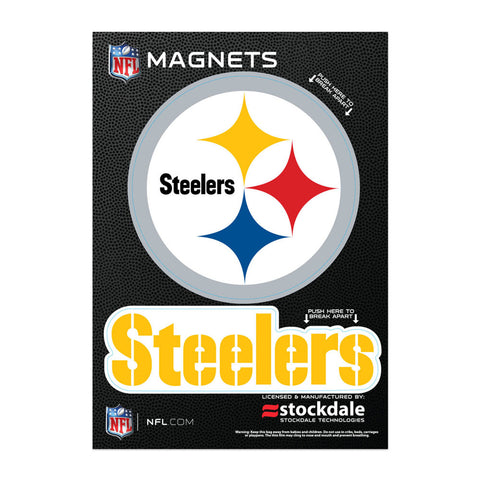 Pittsburgh Steelers Magnet 5x7 Logo Design - Special Order-0