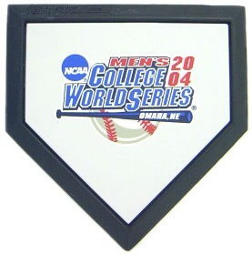 College World Series 2004 Pocket Home Plate - Team Fan Cave