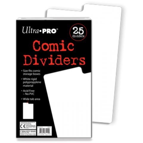 Comic Storage Dividers (25 per pack)